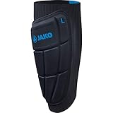 JAKO Unisex – Erwachsene Prestige Kevlar Schienbeinschoner, schwarz/blau, M