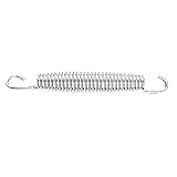 BMBN Trampolin-Feder, 12-18Cm Ersatz-Trampolin-Federn aus Edelstahl für kreisförmiges Trampolin-Sprungbett-Zubehör