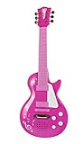 Simba 106830693 - My Music World Girls Rockgitarre, Metallsaiten, Gurt, 56cm, ab 4 Jahre