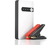 Starthilfe Powerbank, TUOSTART 400A 20000mAh Autobatterie Starthilfe Powerbank mit LED-Glühbirne, Auto Starthilfe Batterie Booster mit Starthilfekabel und Kit-Tasche