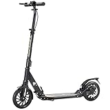 Spielwerk Scooter klappbar PU Rollen Höhenverstellbar Doppel Federung City Roller Tretroller Kickscooter Erwachsene Kinder