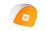 ARENA Unisex-Youth Unix II JR Badekappe Stoff, ORANGE-White, One Size