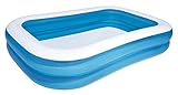 Bestway Family Pool, aufblasbares Kinder-Planschbecken 262 x 175 x 51 cm