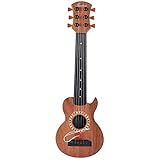 XYF Retro-Akustikgitarre 18 Zoll Tragbare Kleine Gitarre Kinder-Ukulele Kann Früh Gespielt Werden, Um Kinderanfängern Das Erlernen Von Stahlsaiten Beizubringen (Color : A, Size : 18 INCHES)