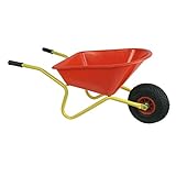 Ravendo BJ 350 Kinderschubkarre (Junior Karre mit Kunststoff Mulde, 50kg Tragkraft, pannensicheres Rad) 141122