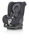 BRITAX RÖMER Kindersitz 0-18 kg FIRST CLASS plus, Komfort rückwärts- und vorwärtsgerichtet für Kinder (Gruppe 0+/1), von Geburt bis 4 Jahre, Storm Grey