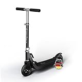 E-Kids Elektroroller für Kinder von 3-14 Jahren – ultraleichter E-Scooter mit sicherer Maximalgeschwindigkeit von 10 km/h & einfacher Bedienung – innovativer Klappmechanismus (Schwarz)