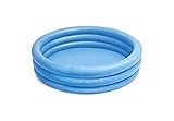 Intex Kinderpool 3-Ring-Pool Crystal Blue, Blau, Ø 147 cm