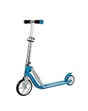 HUDORA 14202/00 Little BigWheel, himmelblau-Scooter Roller Kinder-Verstellbare Lenkerhöhe von 68 bis 74 cm
