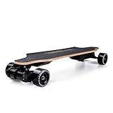 Myste RC Elektrisches Skateboard, 1000 W Dual-Motor, Ferngesteuertes Elektro Longboard 45 Km/h Max Speed, Maximale Belastung 130KG, Wasserdicht, 30 Km Range, 3 Speeds für Jugendliche Erwachsene