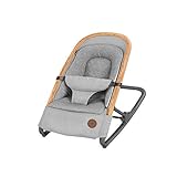 Maxi-Cosi Kori 2-in-1 Babywippe, hochwertige Babyschaukel nutzbar ab der Geburt bis max. 9 kg, natürliches, ergonomisches Schaukeln ohne Elektronik, einfach zusammenklappbar, Essential Grey (grau)