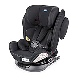 Chicco Unico Plus Auto Kindersitz 360° Drehbar 0-36 kg ISOFIX, Verstellbarer Kindersitz Gruppe 0-3 von 0-12 Jahren, Verstellbare Kopfstütze, Seitenschutz und Säuglingseinsatz