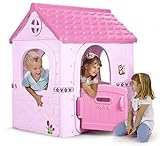 FEBER Famosa 80001222222 Fantasy House - Spielhaus für Kinder von 2 bis 6 Jahren, rosa, Grande