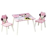 Minnie Mouse - Set aus Tisch und 2 Stühlen für Kinder