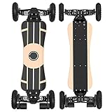 TGHY Offroad-Elektro-Skateboard Einzelradaufhängung 40km/h 43km Reichweite 8' All-Terrain-Luftreifen OLED-Fernbedienung Elektrisches Mountain-Longboard für Jugendliche und Erwachsene