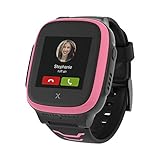 Xplora Kids Watch X5 Play eSIM GPS-Smartwatch für Kinder mit SOS-Taste, Standort-Anzeige, Telefon & Sprachnachrichten | per App mit Smartphone der Eltern verbunden | pink