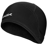 VAUDE Mütze Bike Warm Cap, Helm-Unterziehmütze, black uni, S, 032780515200