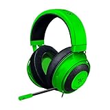 Razer Kraken - Gaming Headset (Kabelgebundene Headphones für PC, PS4, Xbox One & Switch, 50mm Treiber, 3,5mm Audio-Klinkenstecker mit In-Line Fernbedienung) grün