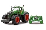 JAMARA 405035 - Fendt 1050 Vario 1:16 2,4Ghz - RC Traktor, Motorsound (abschaltbar), Rückfahrwarnsound, Hupe, Abschaltfunktion, 2 Radantrieb, Gummireifen, Helle LED‘s vorne, Blinker, Demo Funktion