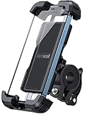 Lamicall Handyhalterung Fahrrad, Handyhalter Motorrad - 2022 Universal 360° Fahrrad Halter für iPhone 14 Pro Max Plus, SE, 13 12 Pro Max Mini, 11, Xs Max, XR, X, 8, 7, 6S, Samsung S10 S9, Smartphone