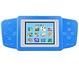 Bornkid Retro Handheld Spielkonsole für Kinder Tragbare Spiele Konsolen Eingebaut in 218 80er Klassische Alte Schule Video Spiele 2.5 ' Mini Arcade Erholung Geburtstags or Weihnachten Geschenk (Blau)