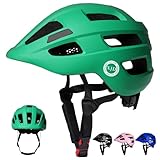 XJD Fahrradhelm Kinder Kinderhelm für Laufrad Fahrrad Roller Skateboard Helm für Baby Kleinkind 2-8 Alt (S: 51-54cm, Grün)