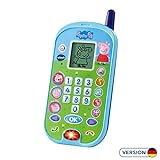Vtech 80-523104 Peppas Lerntelefon Spielzeugtelefon, Mehrfarbig