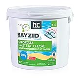 Höfer Chemie Pool Chlor Tabletten 200g 4 x 5 kg BAYZID dauerhaften Chlorung von Pool und Schwimmbad - HOCHWIRKSAM und EFFEKTIV gegen Bakterien und Pilze