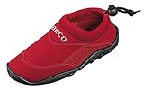 BECO Badeschuhe / Surfschuhe für Damen und Herren rot 43