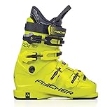 Fischer Unisex Jugend, gelb, Junior Skischuhe RC4 70 JR Thermoshape, 23.5, 235