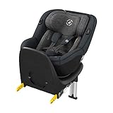 Maxi-Cosi Mica, 360° drehbarer i-Size Kindersitz inkl. ISOFIX Basis, Gruppe 0+/1 Autositz (bis ca. 105 cm / 18 kg) G-Cell Seitenschutz, nutzbar ab der Geburt bis ca. 4 Jahre, authentic graphite