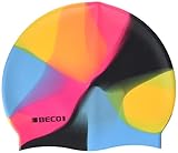 Beco Beermann GmbH & Co. KG Kinder Silikonhaube, Multicolor Kappe, schwarz/Bunt, One Size