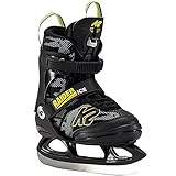 K2 Skates Jungen Schlittschuhe Raider Ice — green - yellow — EU: 35 - 40 (UK: 3 - 7 / US: 4 - 8) — 25E0010