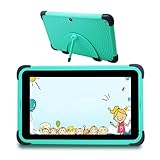 Kinder Tablets 8 Zoll Android 11 Tablet PC HD Display Kids Tablet 2GB RAM 32GB ROM WiFi Tablets für Kinder, Kleinkind Lerntabletten mit Ständer (Grün)