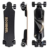 ERTY Elektrisches Skateboard Longboard, 2.4G RC mit 1000W Motor, Fernbedienung, Belastung 130KG, Wasserdicht Skateboards Cruiser Longboard für Erwachsene Jugendliche, 91 x 28,5 x 13,7 cm, 5495S16X9JL