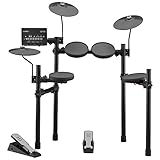 Yamaha DTX402K elektronisches Schlagzeug schwarz – Komplettes E-Drum-Set mit 415 professionellen Sounds – 10 Drum Kits