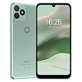 OSCAL C20 Pro Smartphone Ohne Vertrag Handy 6.1'' HD+, Dual 4G SIM, Octa-Core, 32GB ROM 128GB Erweiterbar,3 Slots, 8MP+2MP(Face ID/GPS/WiFi/FM/Große Schrift) Einsteigergerät Kinder/Senioren/Zweithandy