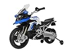 Rollplay BMW R1200 GS-Look Motorrad in Polizei-Design (Elektrofahrzeug für Kinder von 3 - 6 Jahren, 6 V) 22921