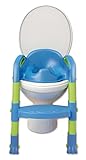 Funny - Kiddyloo Toiletten-Trainer grün-blau