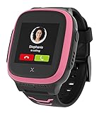 XPLORA X5 Play - wasserdichte Telefon Uhr für Kinder - 4G, Anrufe, Nachrichten, Schulmodus, SOS-Funktion, GPS, Kamera und Schrittzähler - 2 Jahre Garantie (ROSA)