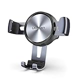 UGREEN Handyhalterung Auto Lüftung Autohalterung Handy Halterung Schwerkraft KFZ Handy Halter für Auto kompatibel mit iPhone 14 13 12 Pro Max XR, Galaxy S22 S21 S20, Redmi Note 10, Huawei P30 P20 usw.