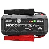 NOCO Boost X GBX55 1750A 12V UltraSafe Starthilfe Powerbank, Auto Batterie Booster, Tragbare USB Ladegerät, Starthilfekabel und Überbrückungskabel für bis zu 7,5-L Benzin und 5,0-L Dieselmotoren
