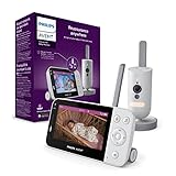 Philips Avent Connected Videophone SCD923/26, Babyphone mit Full HD-Kamera und Secure Connect-System, mit Baby Monitor + App