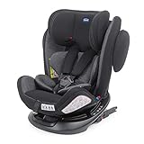 Chicco Unico Plus Auto Kindersitz 360° Drehbar 0-36 kg ISOFIX, Verstellbarer Kindersitz Gruppe 0-3 von 0-12 Jahren, Verstellbare Kopfstütze, Seitenschutz und Säuglingseinsatz