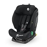 Maxi-Cosi Titan i-Size, Mitwachsender i-Size Kindersitz mit ISOFIX und Ruheposition, Gruppe 1/2/3 Autositz (9-36 kg), nutzbar ab ca. 9 Monate bis ca. 12 Jahre, Basic Black (Schwarz)