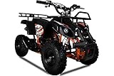 KXD M7 E-Starter 6' 49ccm Quad Mini ATV Miniquad Benzinmotor Kinderquad Kinder Enduro Pocketquad Sportquad Jugendliche Freizeitfahrzeuge Elektroquad Erwachsene Funsport blau