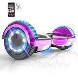 MARKBOARD Hoverboards, Self Balancing Scooter 6.5' Elektro Scooter Hover Scooter Board Skateboard - Eingebaute Bluetooth Lautsprecher