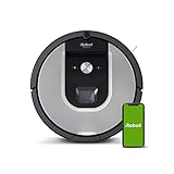 iRobot Roomba 971 App-steuerbarer Saugroboter (Staubsauger Roboter) mit zwei Gummibürsten,Ideal bei Haustieren,Lädt auf und reinigt weiter,Individuelle Anpassung per App, Sprachassistenten-kompatibel