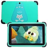 Tablet für Kinder, weelikeit Android 11 Kinder-Tablet 8 Zoll mit AX WiFi 6, 2+32 GB Speicher, Kindersicherung, 4500 mAh, HD-Display, Bluetooth, Google Play, Kleinkind-Tablet mit Stylus (Grün)