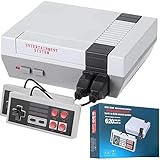 Retoo Retro Videospielkonsole mit 620 Eingebaut Spielen und 2 Controllern, AV-Ausgang, Klassische Konsolen 8bit 16bit Spielekonsole, Classic Game Console, Childhood Memories und Family Fun